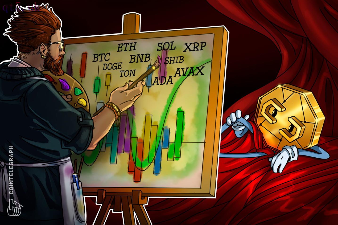 Price analysis 6/21: BTC, ETH, BNB, SOL, XRP, DOGE, TON, ADA, SHIB, AVAX